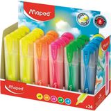 maped fosforlu kalem (ışaret kalemi) flex yumuşak uçlu soft 745937 (24 lü paket) - Yok