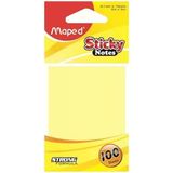 Maped Karışık Renk 51x76 15x100 Adet Yapışkanlı Not Kağıdı