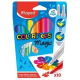 MAPED KEÇELİ KALEM COLOR'PEPS MAGIC SİHİRLİ 10 LU 844612