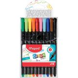 Maped Kırtasiye 749150 Keçeli Kalem 10'lu - Standart