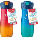 Maped Matara Picnik 580 ml Çelik Mavi-Kırmızı Renkli 2'li Set Dayanıklı ve Hafif