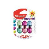 Maped Mıknatıs 13 mm, 6'lı Set, Renkli