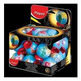 Maped Öğrenci Kalemtıraşı Globe Metal Küre Hazneli 16 Lı 51111 - 16'lı Paket
