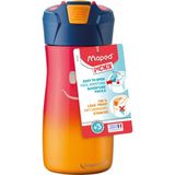 Maped Picnik 430ML Çelik Matara/gülen Yüz Figürlü-Pembe - 430 ml