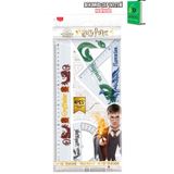 Maped x Dekomus Lisanslı Harry Potter Magic School Collection 30 Cm 4'lü Cetvel Seti "Dekomus Cep Defteri Hediyeli"