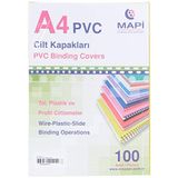 Mapi 204 02 56 Pvc Ciltleme Kapağı, Şeffaf Sarı