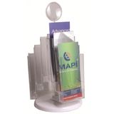 MAPİ 3 YÖNLÜ 6 AFİŞ TAŞIYICI STAND (DÖNER SİS.) (A4)