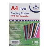 Mapi 350 mic A4 Siyah Beyaz 100'lü Pvc Kapak