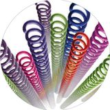 Mapi 8 mm Plastik Helezon Spiral 100 Lü Renkli PVC Helezon Spiralli Model 235 08