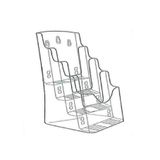MAPİ AFİŞ TAŞIYICI STAND (BROŞÜRLÜKLER) DÖRTLÜ (100X210) 1/3 A4