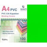 Mapi Cilt Kapağı A-4 100 Adet Yeşil