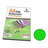 Mapi Cilt Kapagi Plastik Opak A4 160 Micron Yesil Cilt Kapagi (100 Lu Paket)