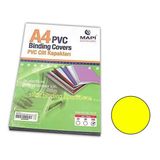 Mapı Cılt Kapagı Pvc A4 160Mıc Sarı 100 Lu