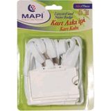 Mapi Kart Kabı Askı İpli Pls.Poly.Beyaz 910 18 00