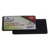 Mapi Kart Kabı Ehliyet Yeni Kimlik Çift Hazneli 9101261 100 Lü (1 Paket 100 Adet)