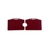MAPİ-KART KABI YATAY BORDO 50