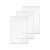 Mapi Kart Poşeti Dikey 120X165mm Şeffaf - 5 Adet