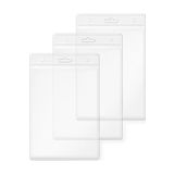 Mapi Kart Poşeti Dikey PVC NO:81 165 x 120 MM Şeffaf Dikey Kart Poşeti (100 Lü Paket)