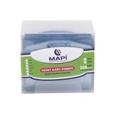 Mapi Kart Poşeti Oval Şeffaf Şeritli 100 Lü Şeffaf 910 10 02