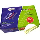 Mapi Mapiwire 7/8 Kutu Tel Sarı 50 Adet 2:1 Fonksiyonel A4 Bağlama Halkaları