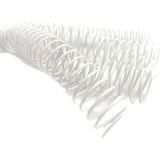 Mapi Plastik Helezon Spiral 16 mm 4:1 Beyaz 100 Adet 48 Lop Poşetli