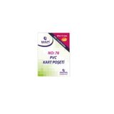 Mapi PVC Dikey Kart Koruma Poşeti No:76, 87x115 mm, 100'lü Paket 0095430043219