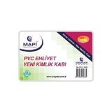 Mapi PVC Ehliyet Kart Koruma Kabı Yeni Kimlik ve Kredi Kartları İçin Esnek Malzeme