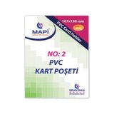 Mapi Pvc Güvenlik Poşeti 107X150 Dikey 100 Lü Paket