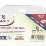 MAPİ YUMUŞAK KART KABI 85X55MM YATAY 50 AD - YERLİ