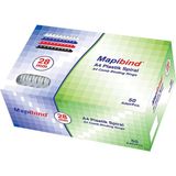 Mapibind MAPIBIND-25MM Plastik Spiral Siyah