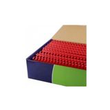 MAPİBİND PLASTİK SPİRAL 8mm KIRMIZI 100LÜ