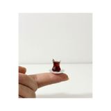 mapico 2 Adet Minyatür Çay Bardağı -Bebek Evi Mini Telefon Süsü Aksesuar ve Diorama Dollhouse Aksesuar