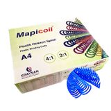 MAPİCOİL 3:1 PLASTİK HELEZON SPİRAL 32MM MAVİ 50 AD 36 LOP