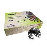 MAPİCOİL 3:1 PLASTİK HELEZON SPİRAL 50MM SİYAH 50 AD 36 LOP