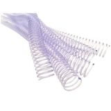 Mapicoil 4:1 25 mm Şeffaf 50 Adet 48 Lop Plastik Helezon Spiral