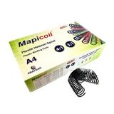 MAPİCOİL 4:1 PLASTİK HELEZON SPİRAL 10MM.SİYAH 100 AD.48 LOP