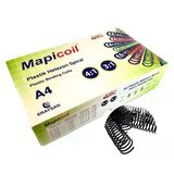 Mapicoil 4:1 Plastik Helezon Spiral 14Mm Siyah 100 Ad. 48 Lop