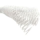 Mapicoil PLASTİK HELEZON SPİRAL 12MM. 4:1 BEYAZ 100 AD. 48 LOP POŞETLİ