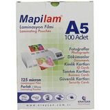 Mapilam 125 Micron A5 Parlak Laminasyon Filmi