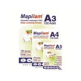 Mapilam A3 Laminasyon Filmi 125 Mic 100 Adet Parlak Yüzey Koruma İçin İdeal