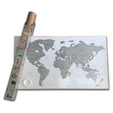 Mapofx Gez-Kazı Kazınabilir Dünya Haritası