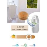 Maproworld 5’li Set - Mango Kokulu Kirpi Pisuvar Süzgeci - Koku Giderici Kireç Çözücü Sıçrama Önleyici Tasarım