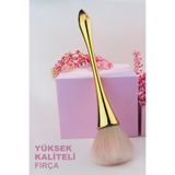 MAQYA Cosmetics Bombeyli Gold Allık Fırçası