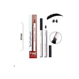 MAQYA Cosmetics Kaş Dövmesi Siyah Ton Suya Dayanaklı Kaş Kontürü Kalemi