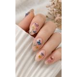 MAQYA KOZMETİK Kelibek & Çiçek Desenli Nail Sticker Seti – Tırnak, Telefon, Tablet ve Laptop Süsleme Stickerı | Dekoratif Nail Art