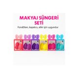 MAQYA KOZMETİK Puff Puff Sünger Ultra Soft Gözaltı Makyaj Süngerleri 6lı Mini Makyaj Süngeri (SUDA ŞİŞEN! )