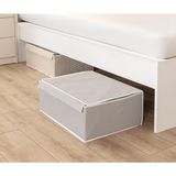 Mar Home Çok Amaçlı Kapaklı Düzenleyici Kutu Baza Hurç 50X40X19 - Gri