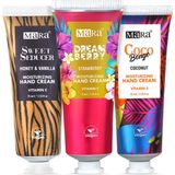 Mara 3'lü Set Nemlendirici El Kremi Tropik Hindistan Cevizi, Çilek ve Vanilya Aromalı 75 ml - 1