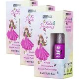 Mara Kıds Prıncess Cocuk Oje Fusya 5 Ml. - Su Bazlı (3 Paketi) - Option-1 - 0 - Siyah