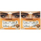 Mara Kozmetik Magnetic Eyes Mıknatıslı Kirpik Extra Yoğun, Siyah (2 paketi)